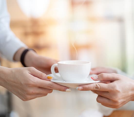 3. The Warmth Effect: Offering a Welcome Drink 